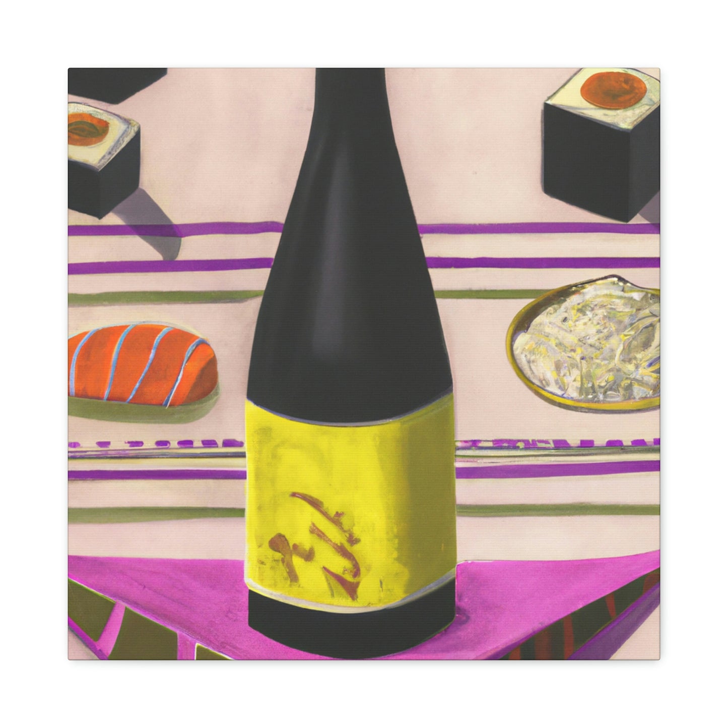 Sushi on the Canvas - Canvas