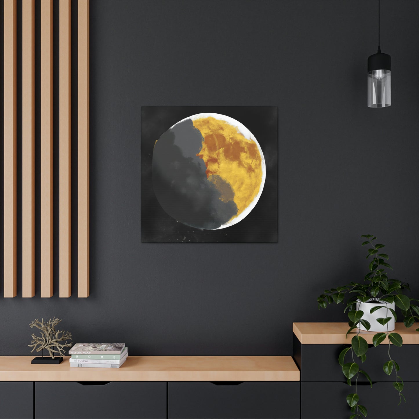 Lunar Night Enchantment - Canvas