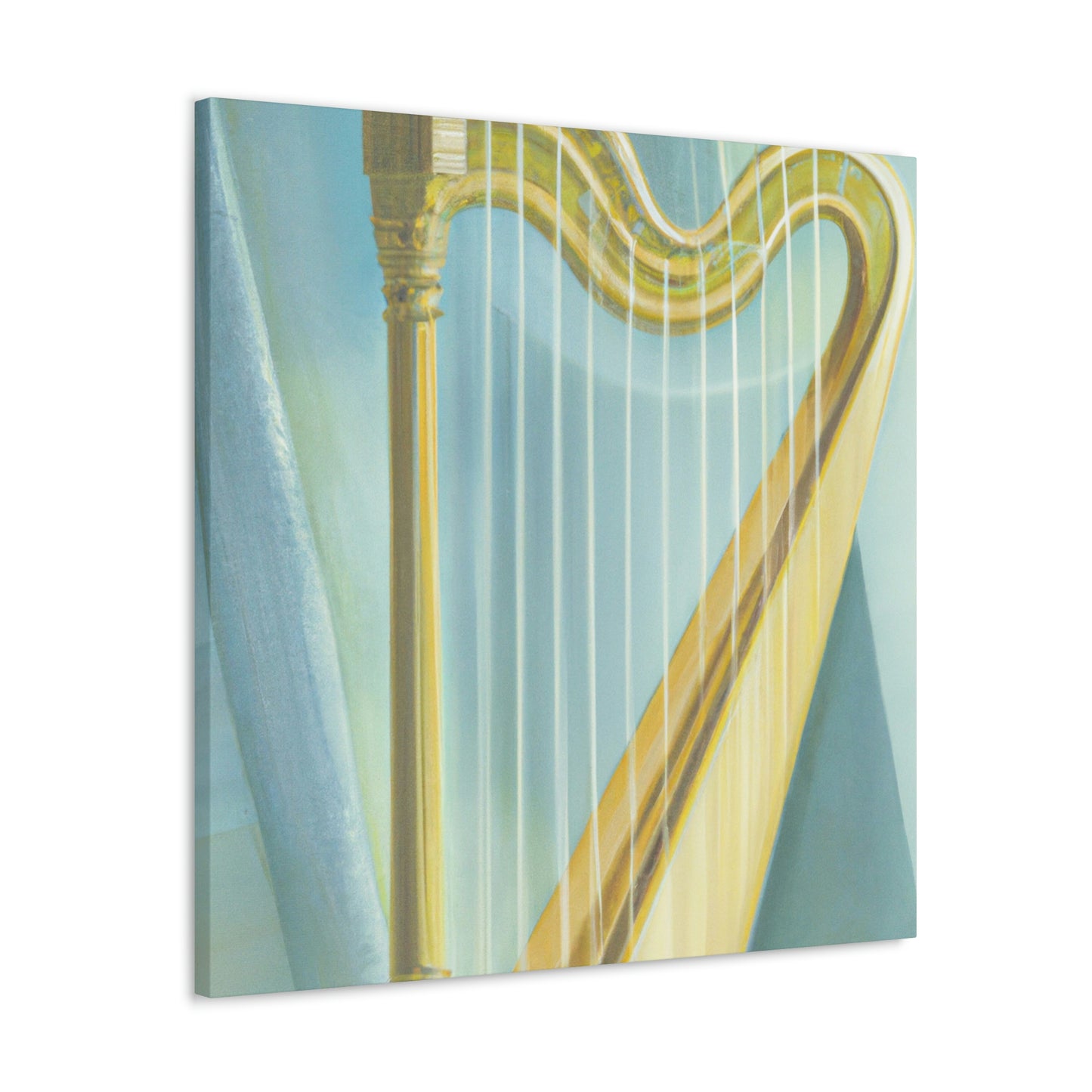 "Harp in Art Deco" - Canvas