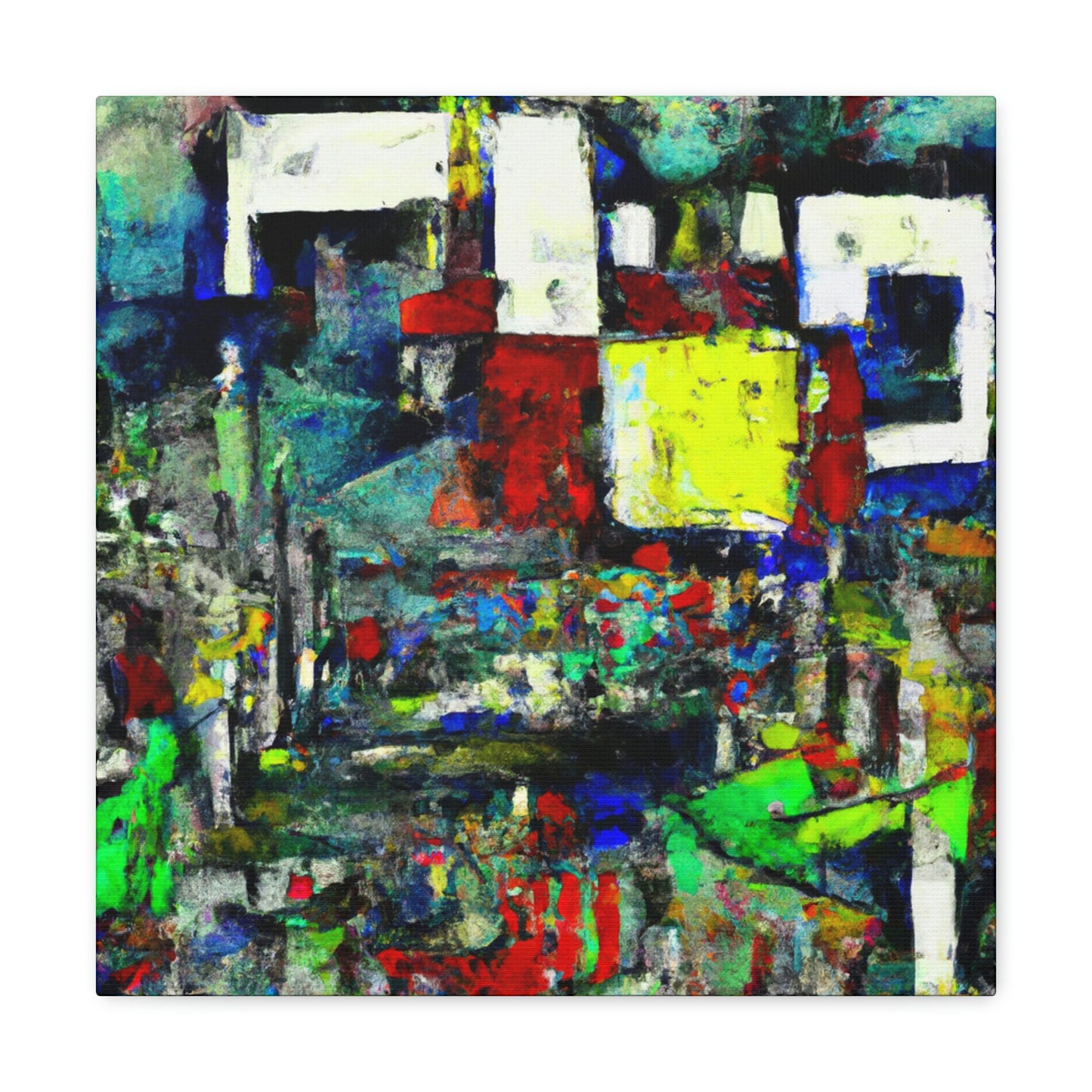 Harbor of Abstract Dream - Canvas