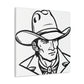 Cowboy Hat Neoclassicism - Canvas