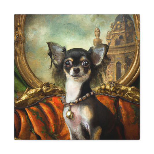 A Chihuahua Portrait - Canvas