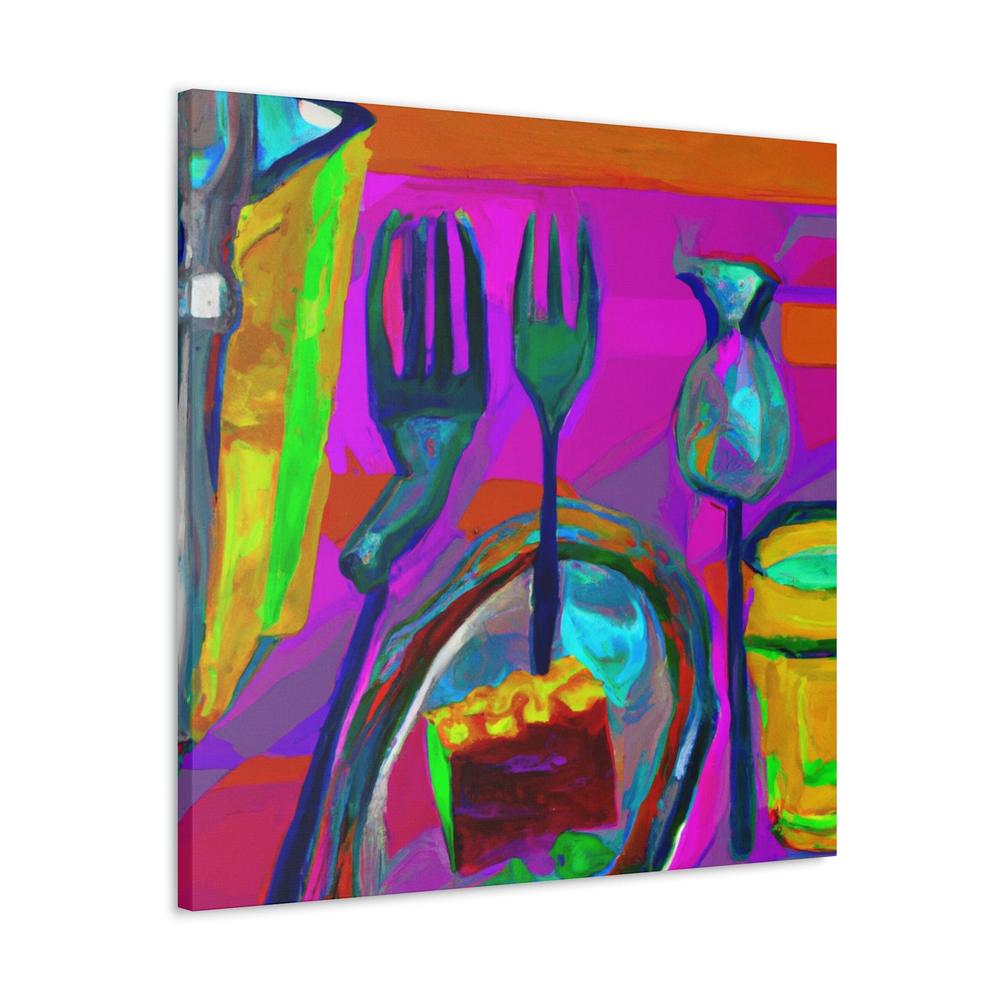 Silverware Serendipity - Canvas