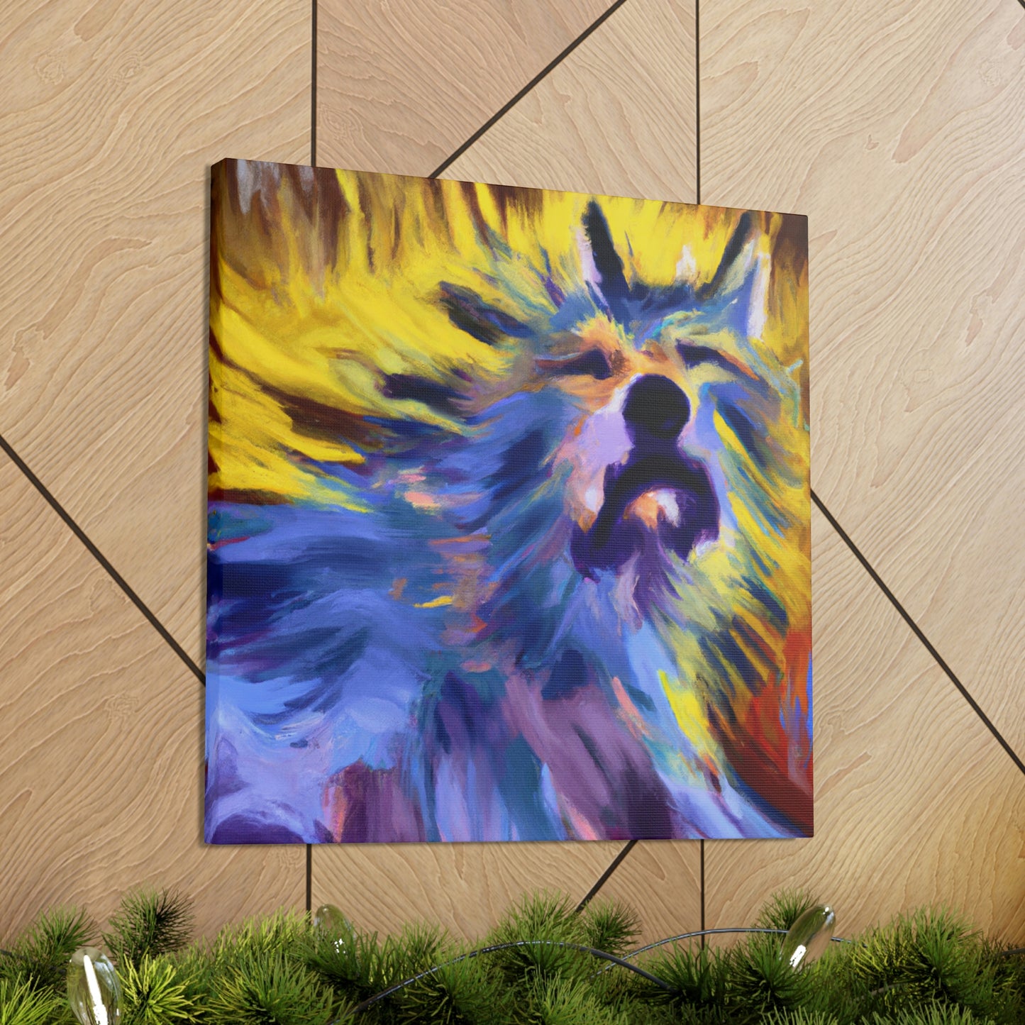 "Wolf in the Wilderness" - Canvas