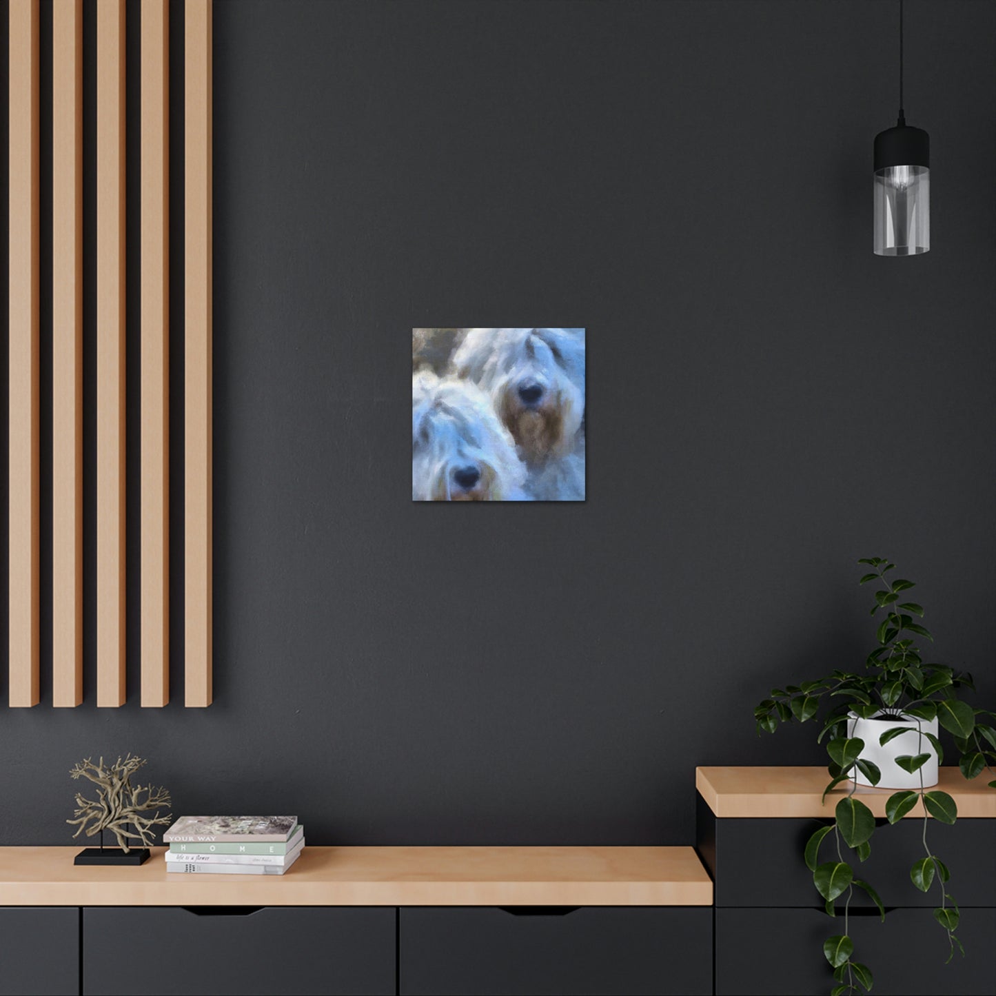 Old English Sheepdog Dream - Canvas