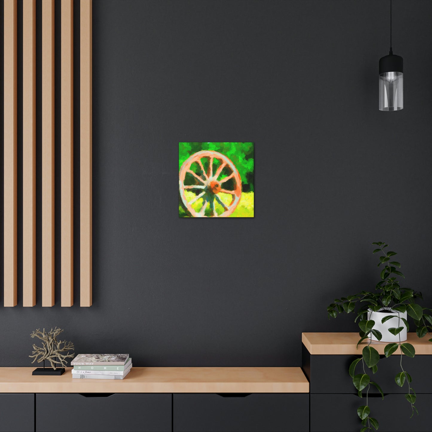 "Wheels of Fortune" - Canvas