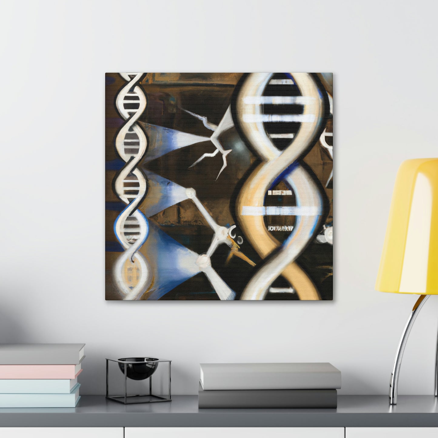 "Deco's DNA Vision" - Canvas