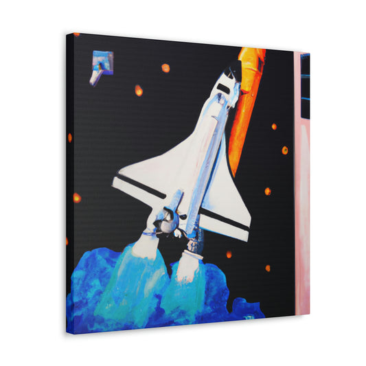 "Space Shuttle Reimagined" - Canvas