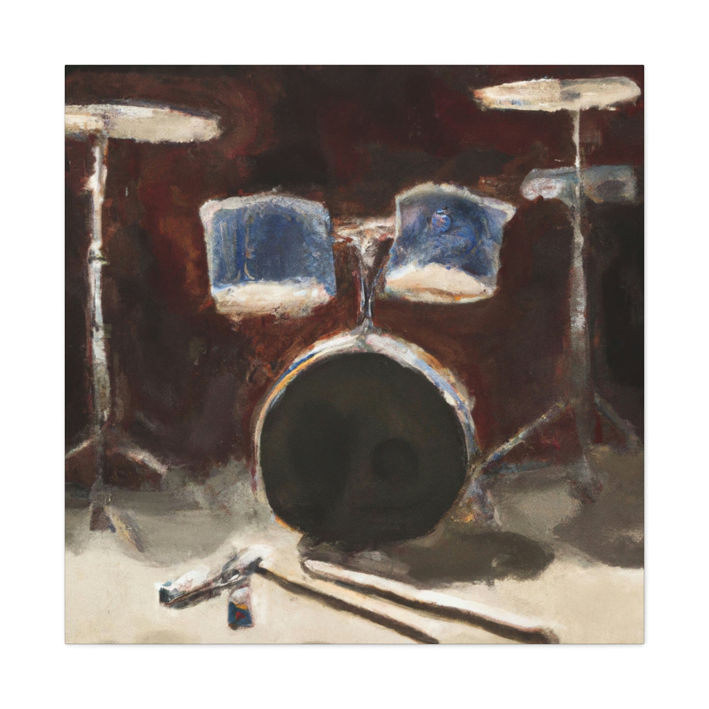 Drums of Expressionism - Canvas