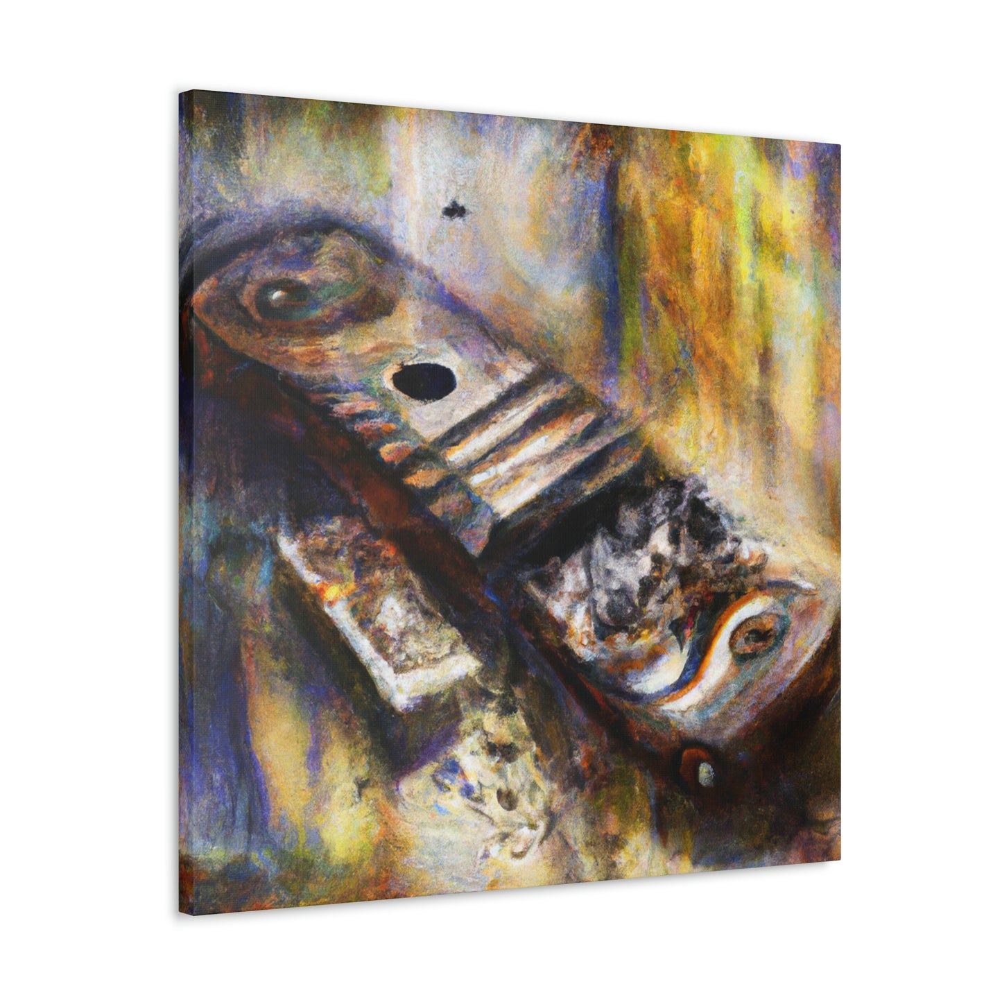 "Harmonica Melody Magic" - Canvas