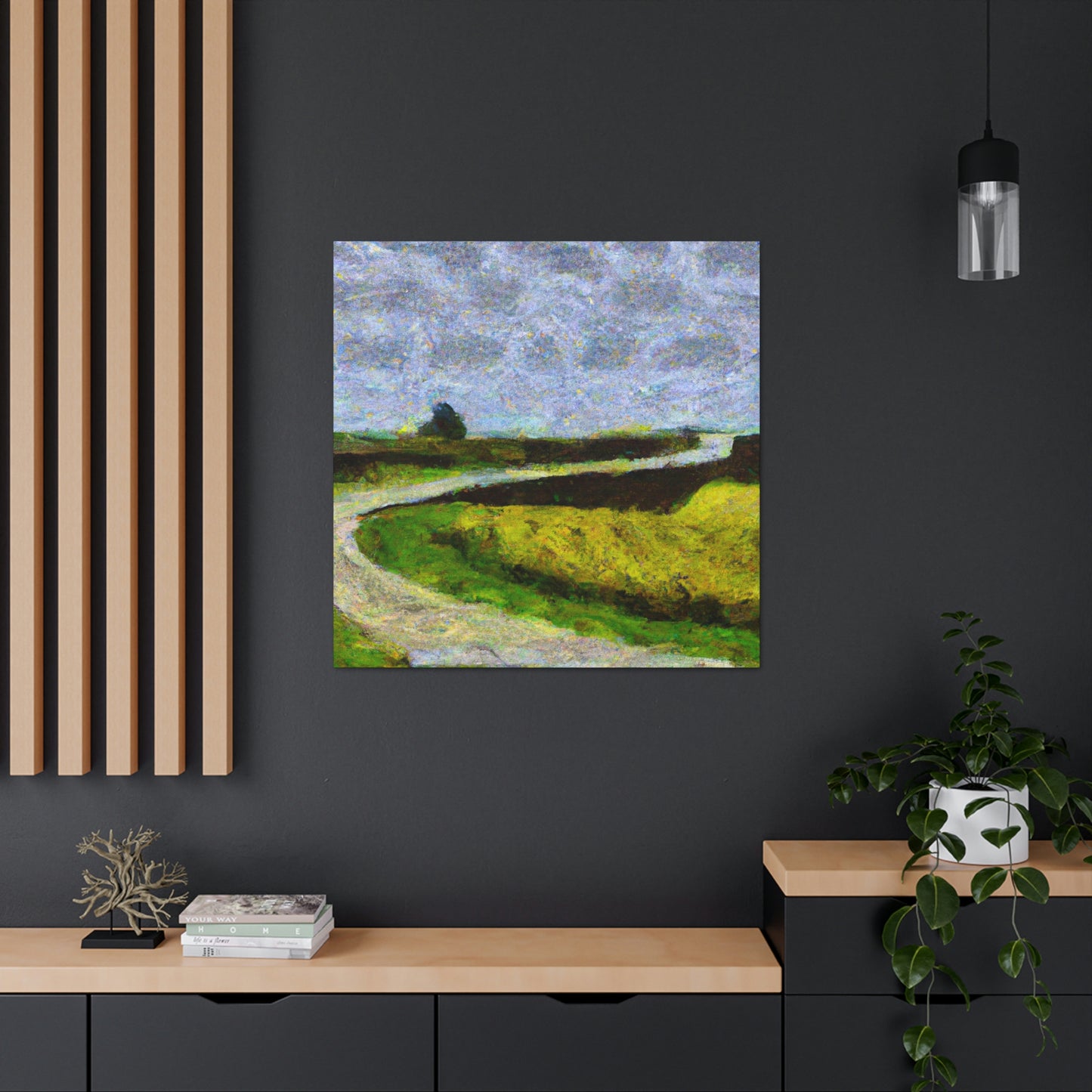 Country Road Dreamscape - Canvas