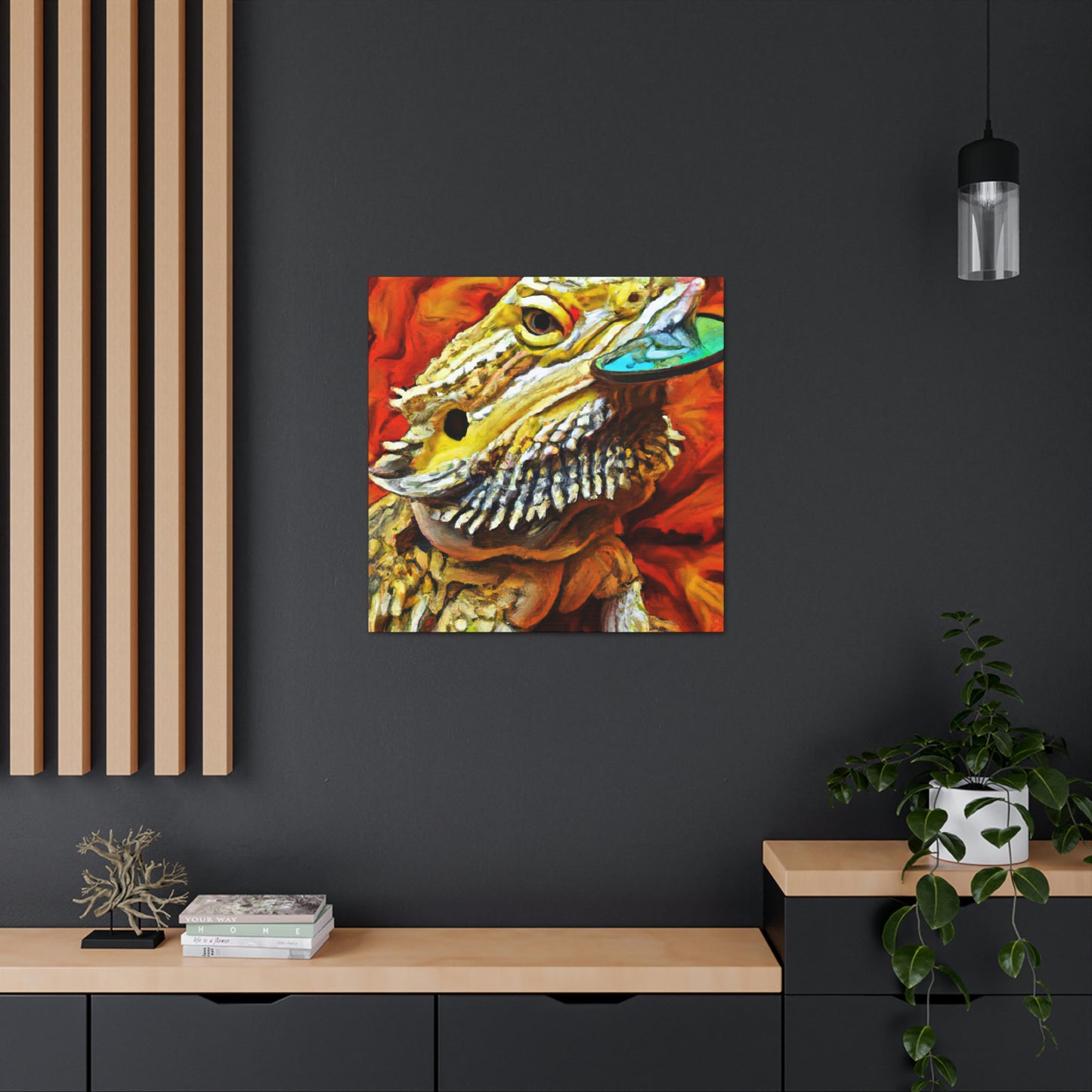 Bearded Dragon Dreamscape - Canvas