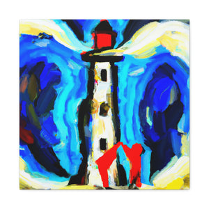 Love at the Lighthouse - Canvas