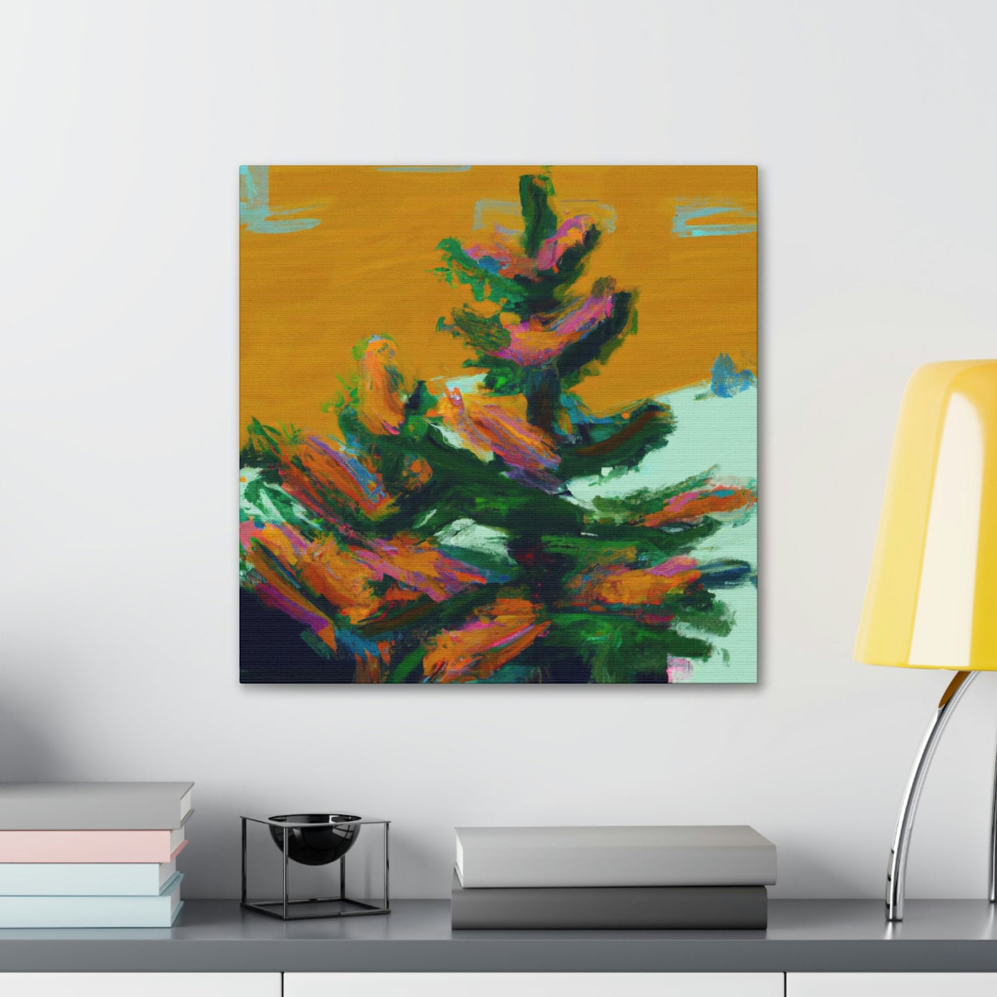 "Fir Tree Expressionism" - Canvas