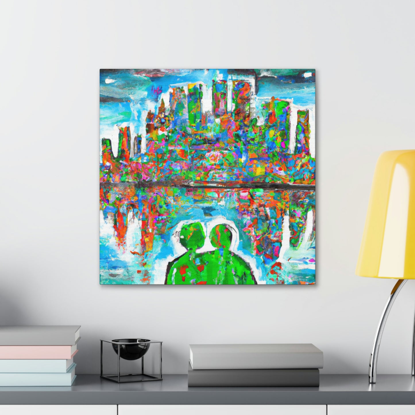 Love in the City - Canvas