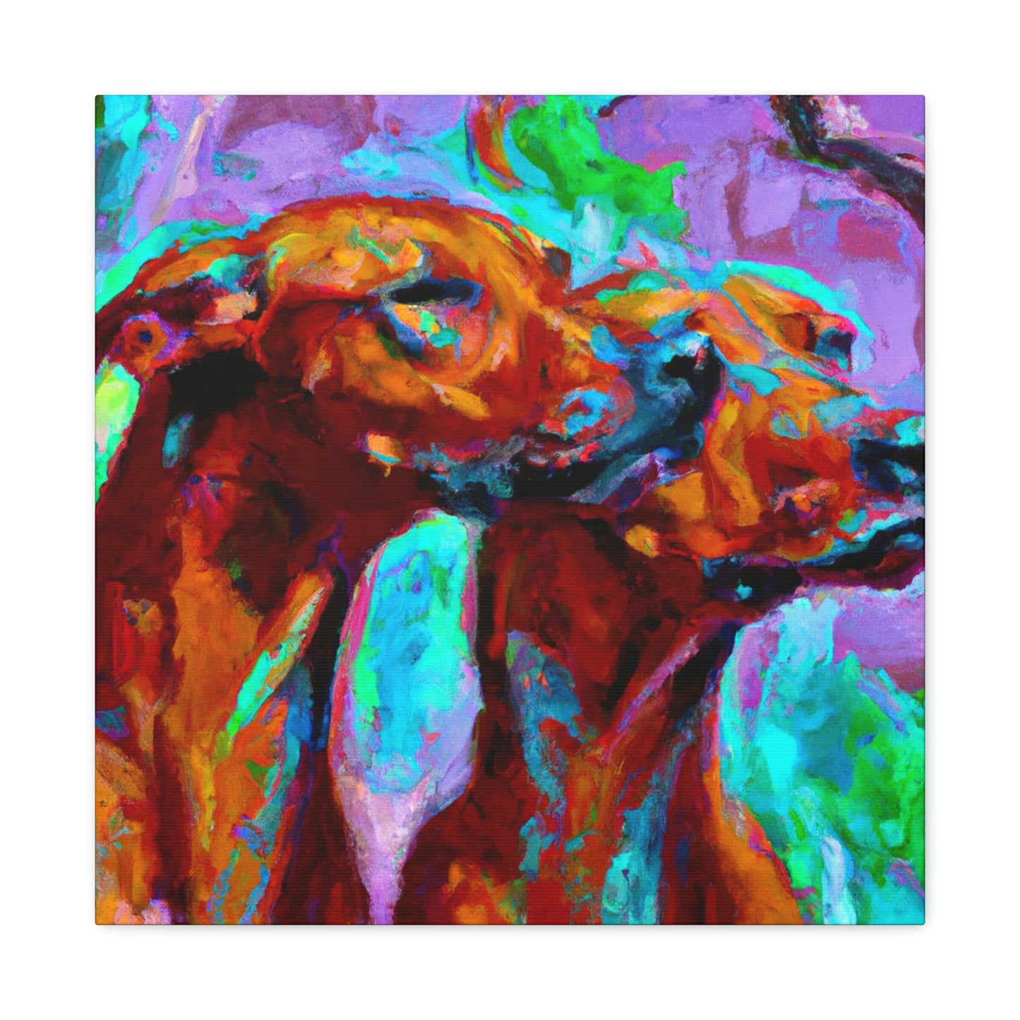 Rhodesian Ridgeback Reflection - Canvas