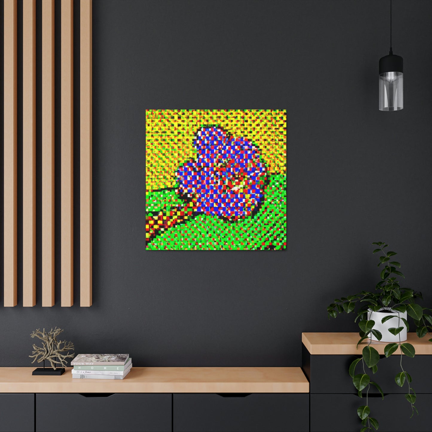 Pop Art Pointillism. - Canvas