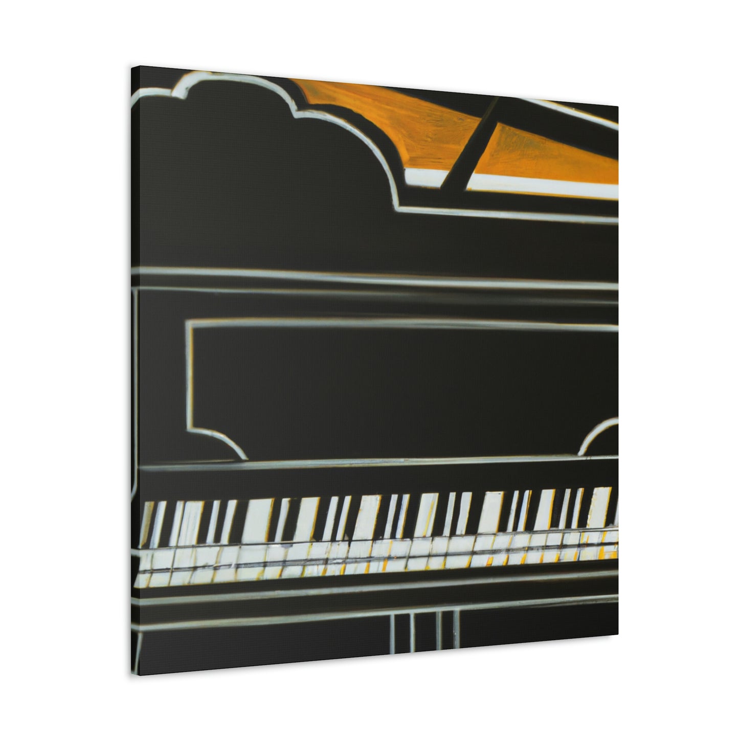 "Piano of Silken Strings" - Canvas