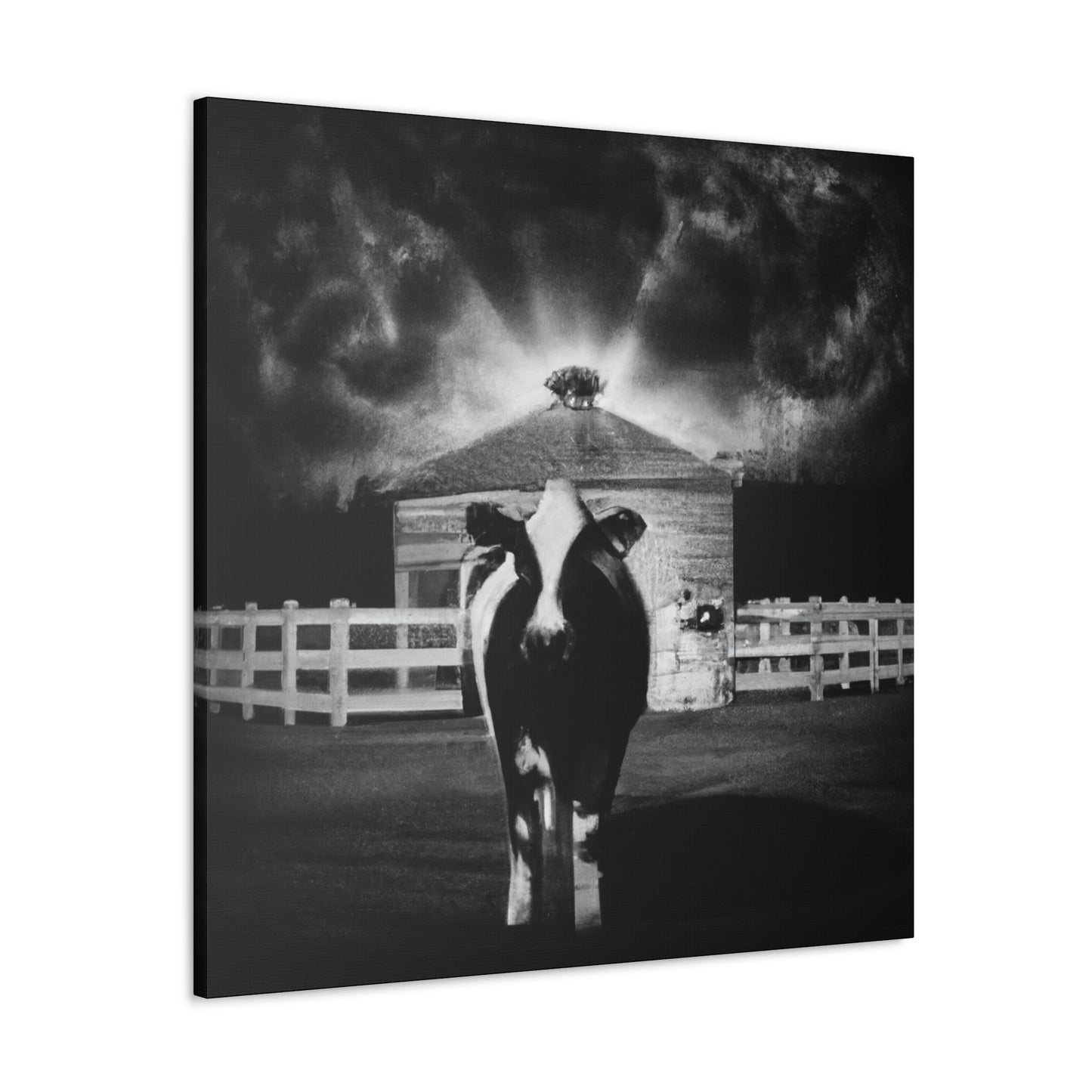 Milk Cow Metamorphosis - Canvas