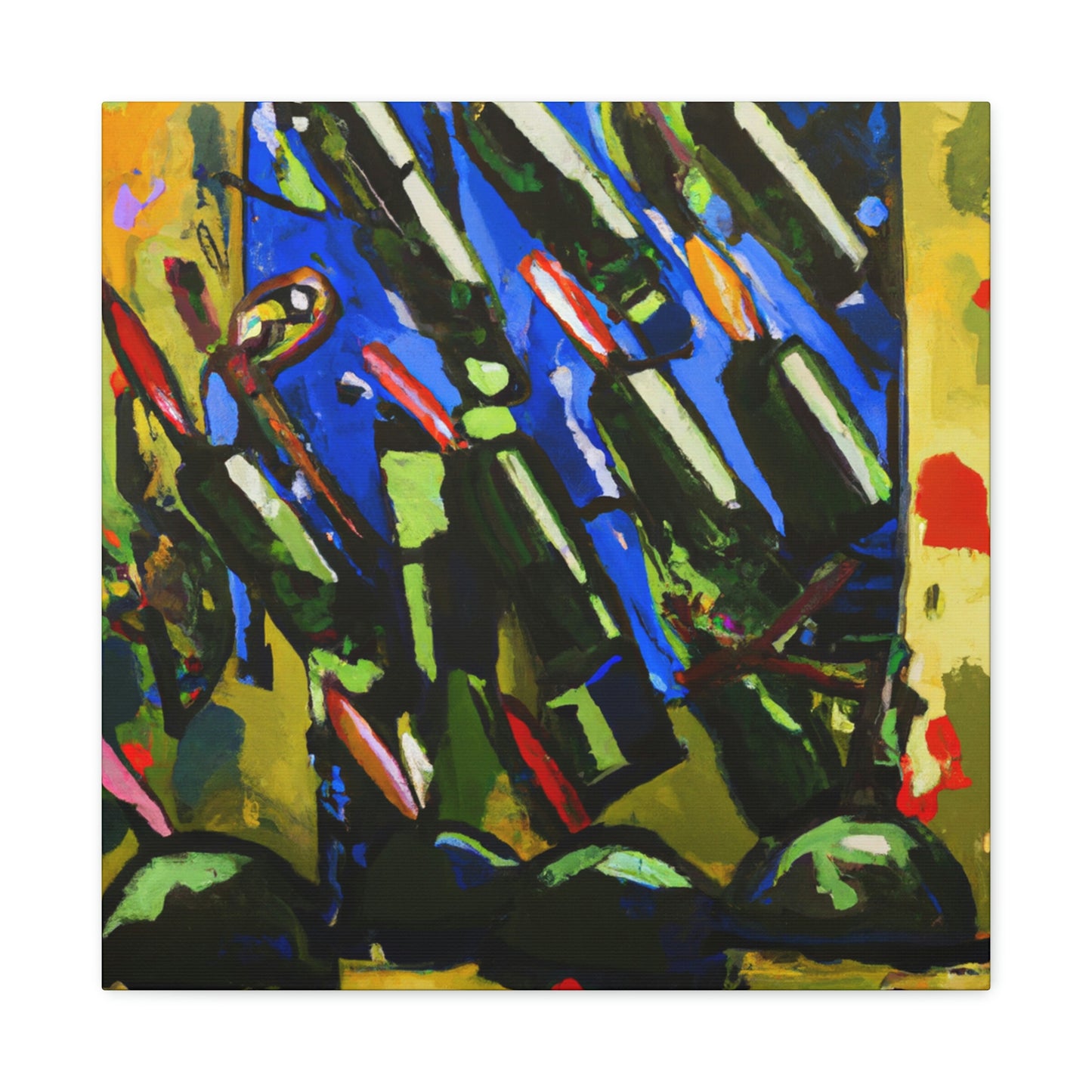 Ammo in Abstract Art - Canvas