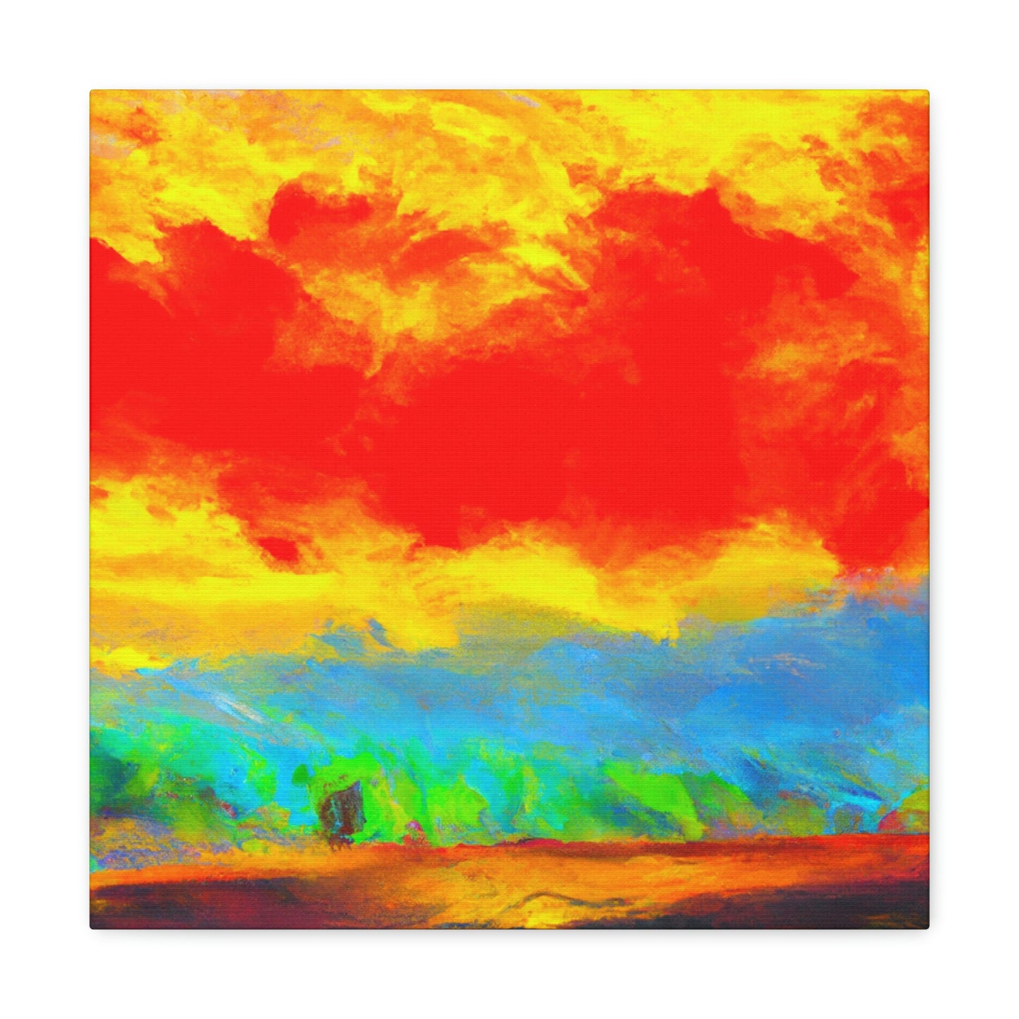 Dawn of Luminous Joy - Canvas