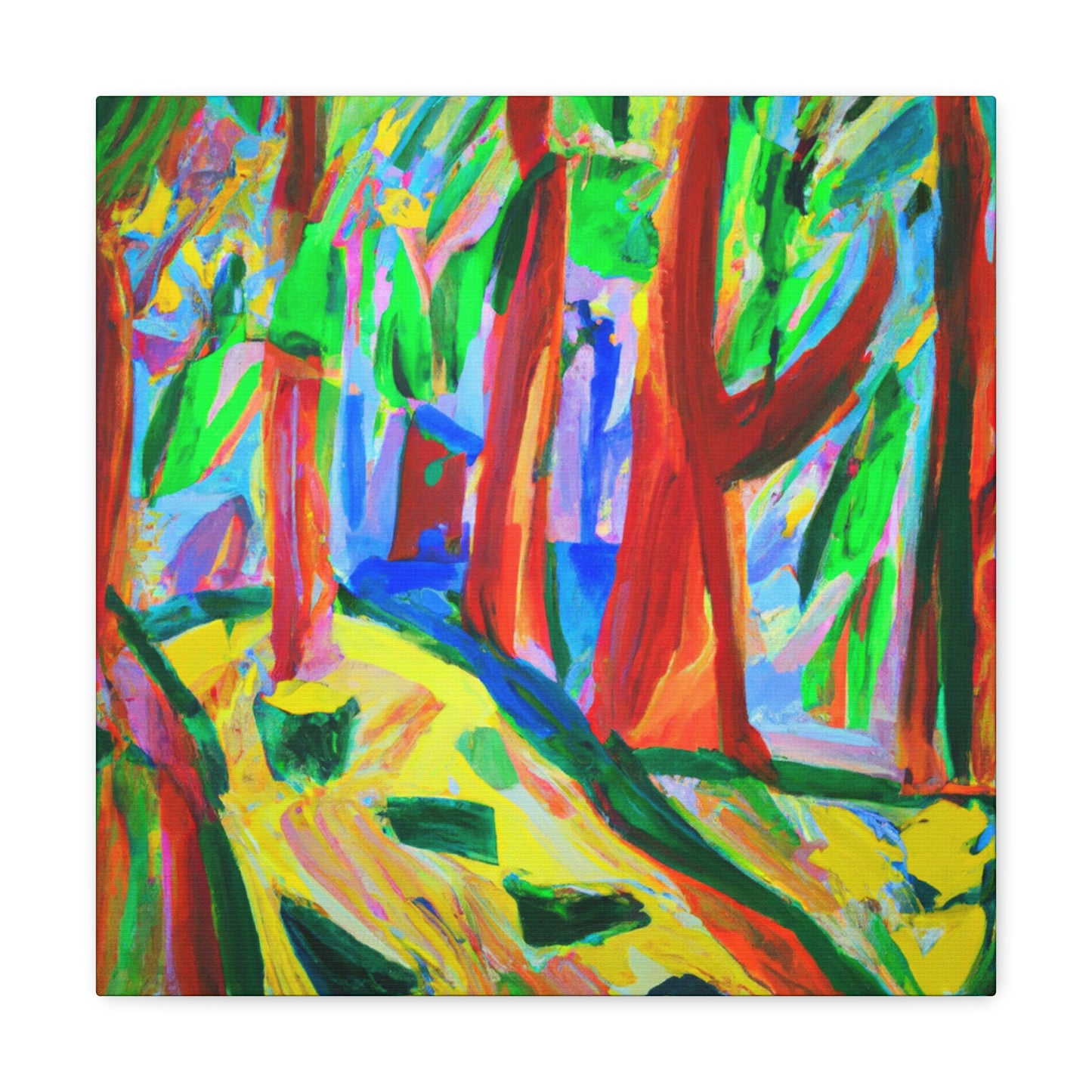 "Enchanted Forest Dreaming" - Canvas