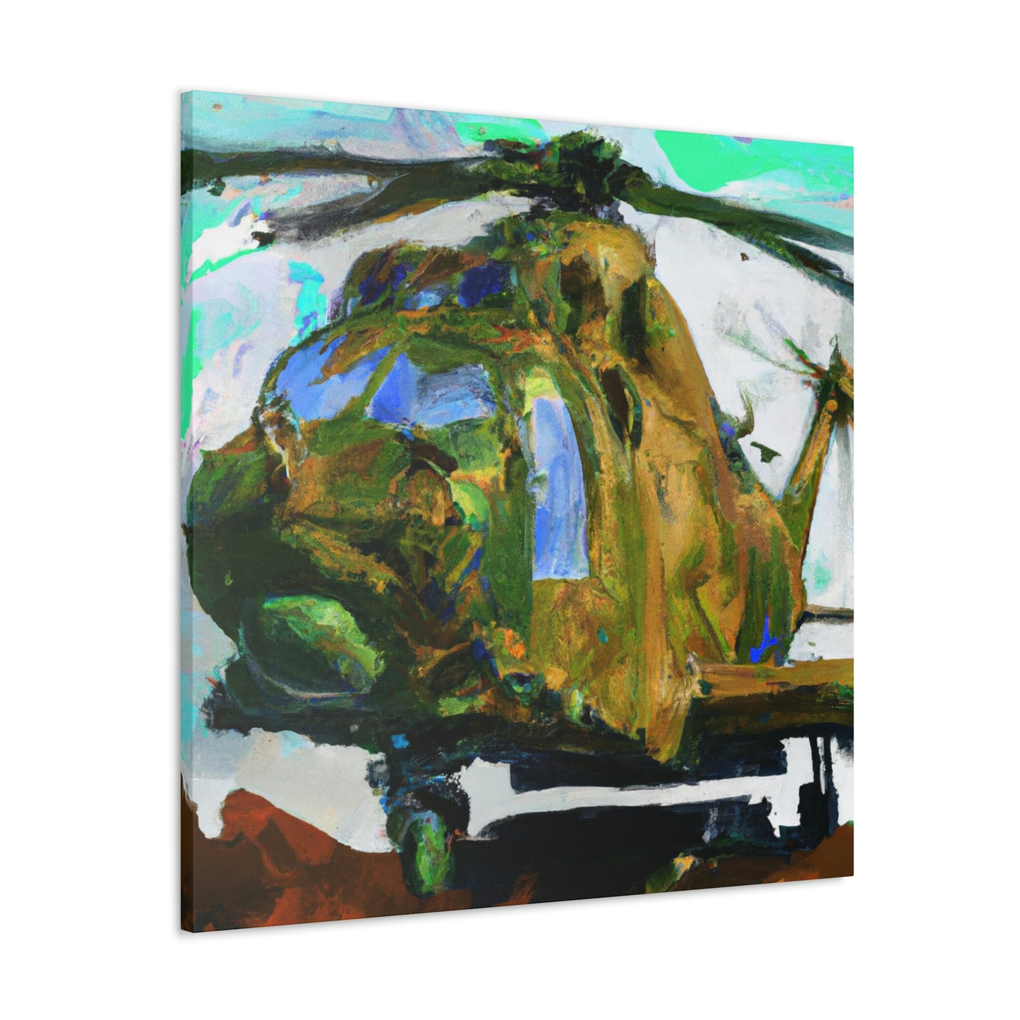 Helicopter Overhead Dreaming - Canvas