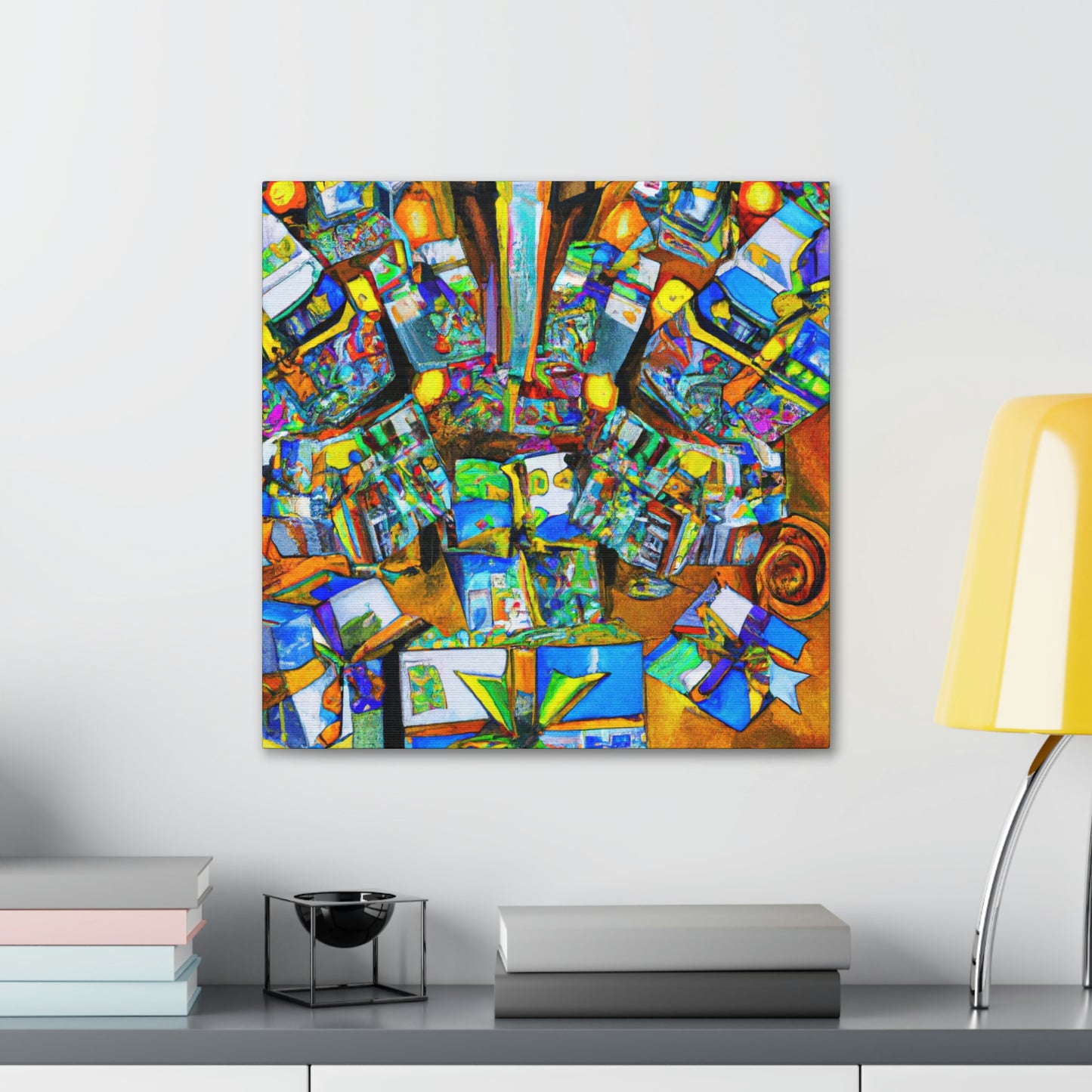 Presents In Abstraction - Canvas