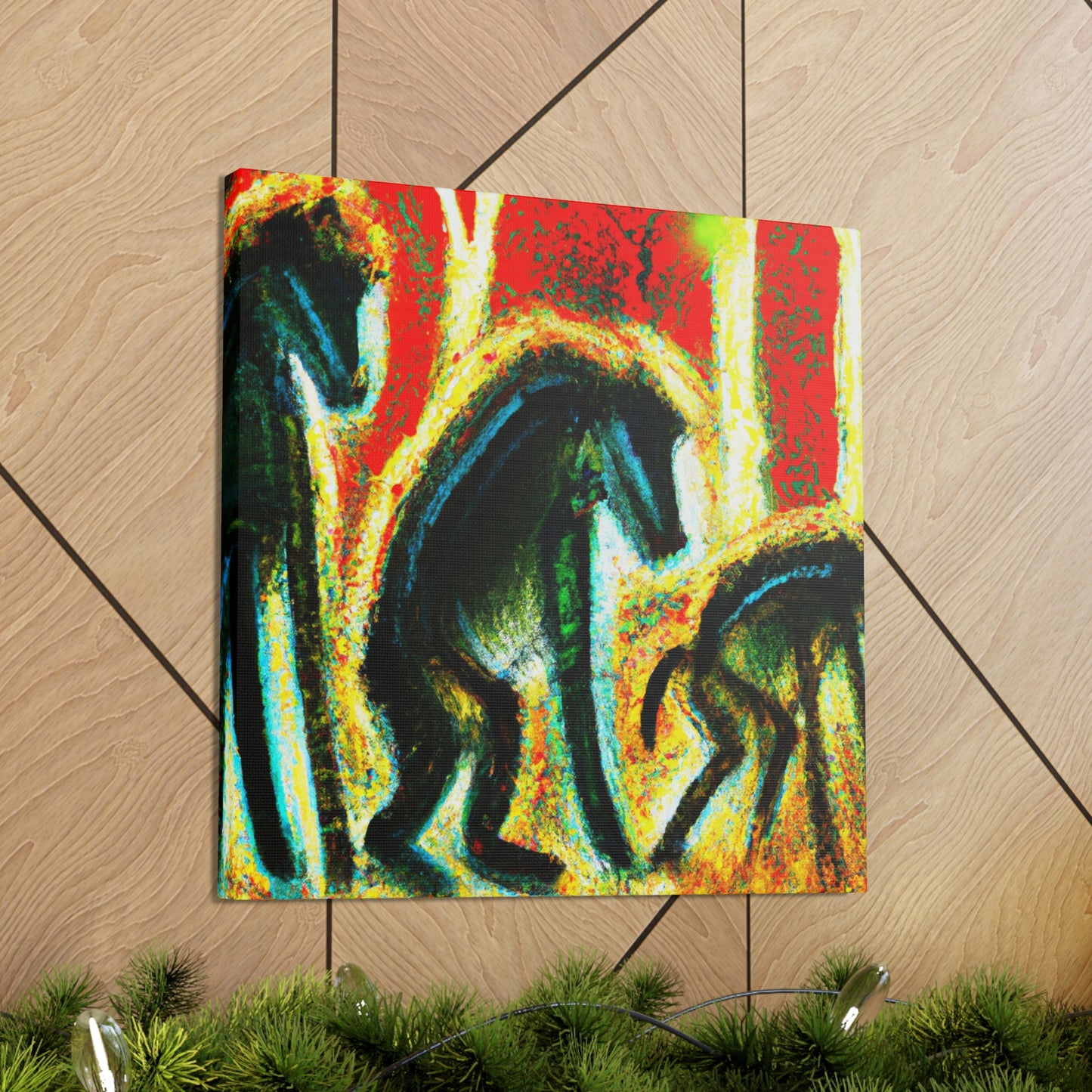 "Baboon In Expressionism" - Canvas