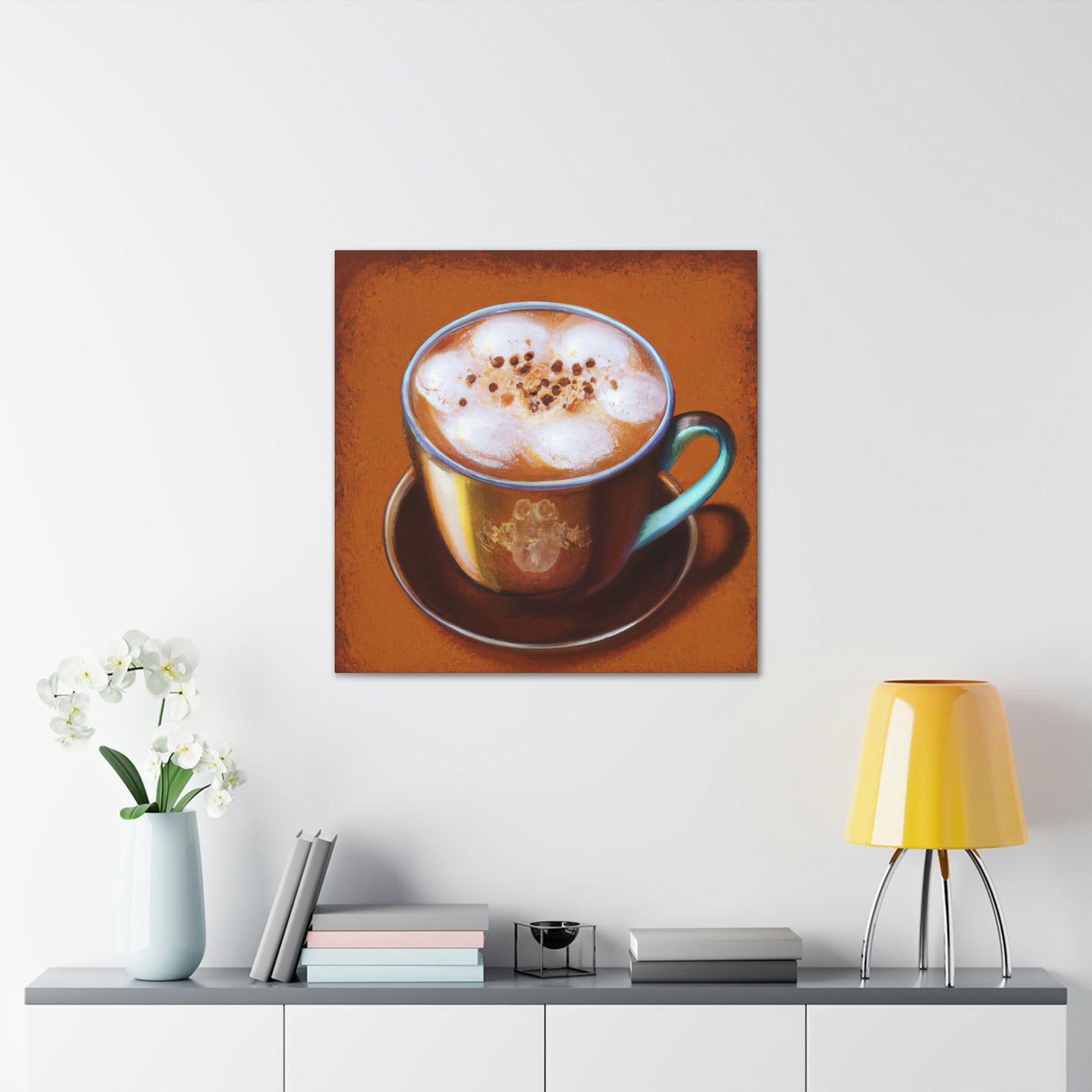 "Cappuchino in Neoclassicism". - Canvas