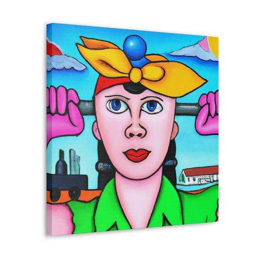 "Rosie's feminist surrealism" - Canvas