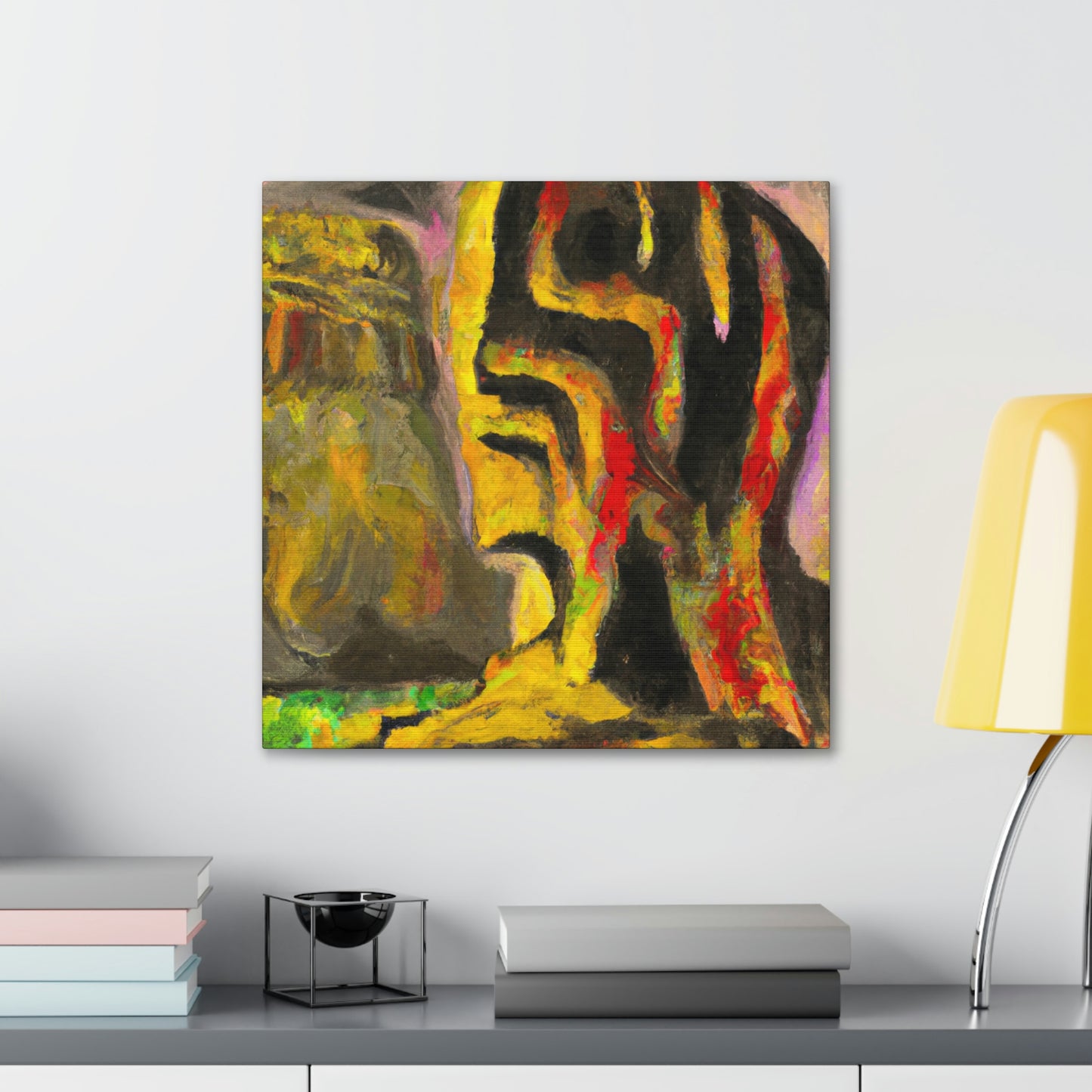 "Canyon of Emotional Colors" - Canvas