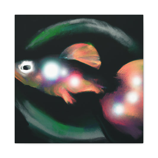 Killifish in Minimalism - Canvas