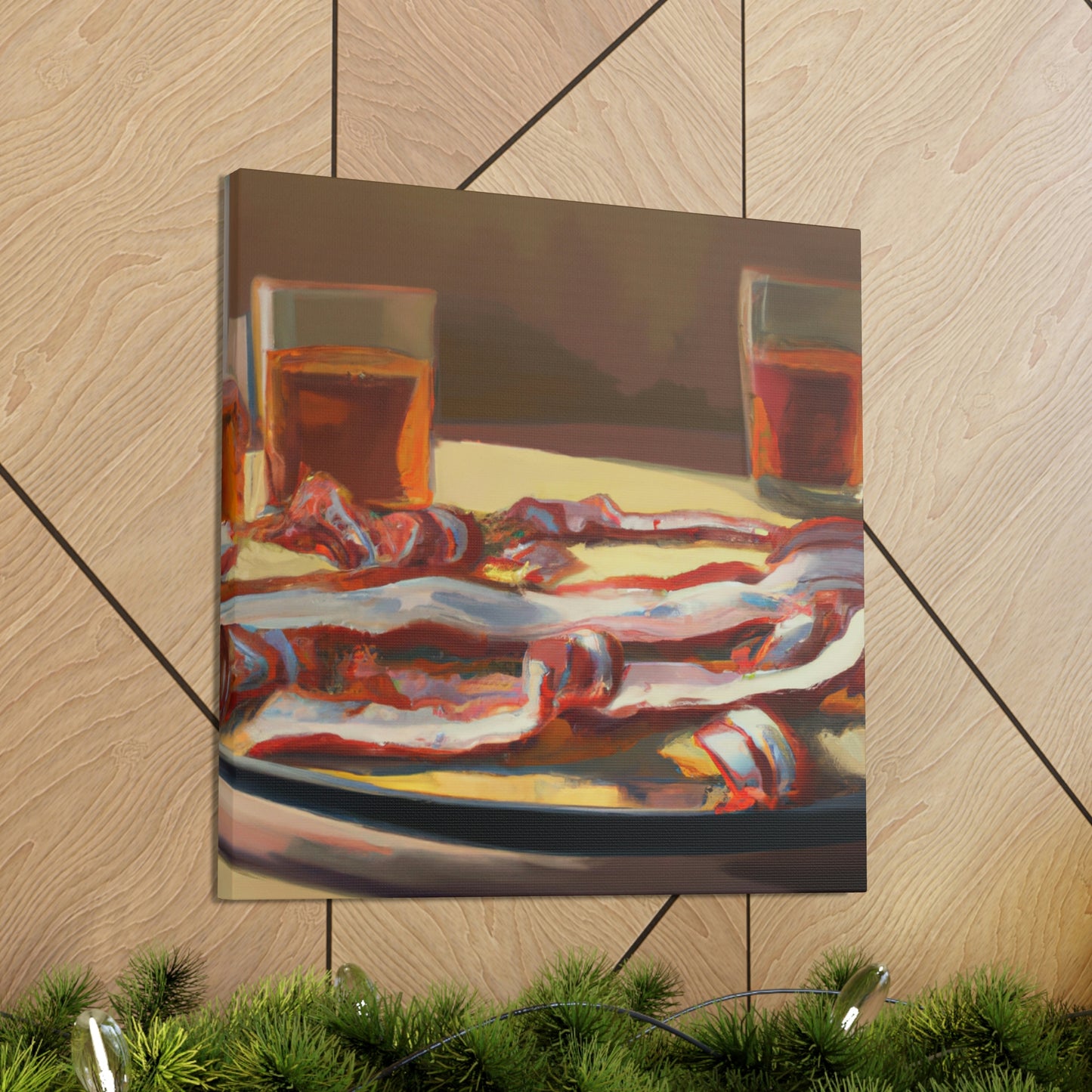 "Bacon in Hyperrealism" - Canvas