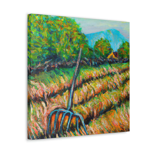 A Pitchfork Impression - Canvas