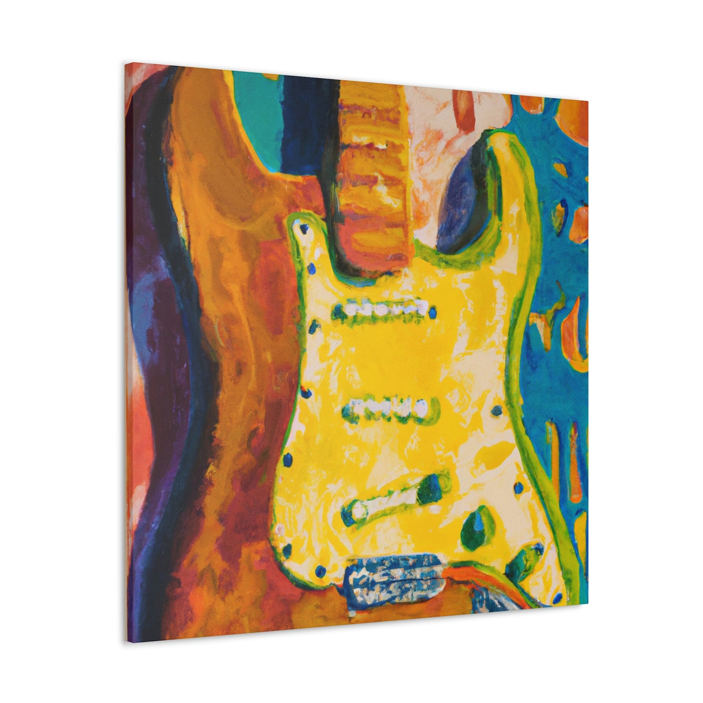 Fender Through Expressionism - Canvas