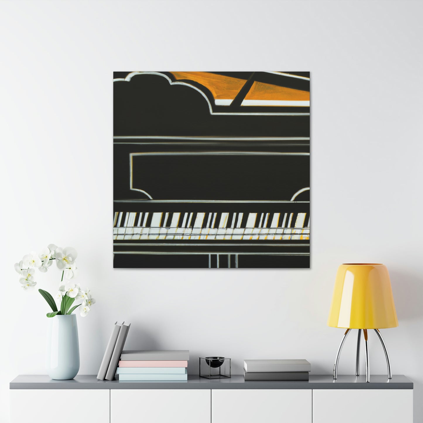 "Piano of Silken Strings" - Canvas