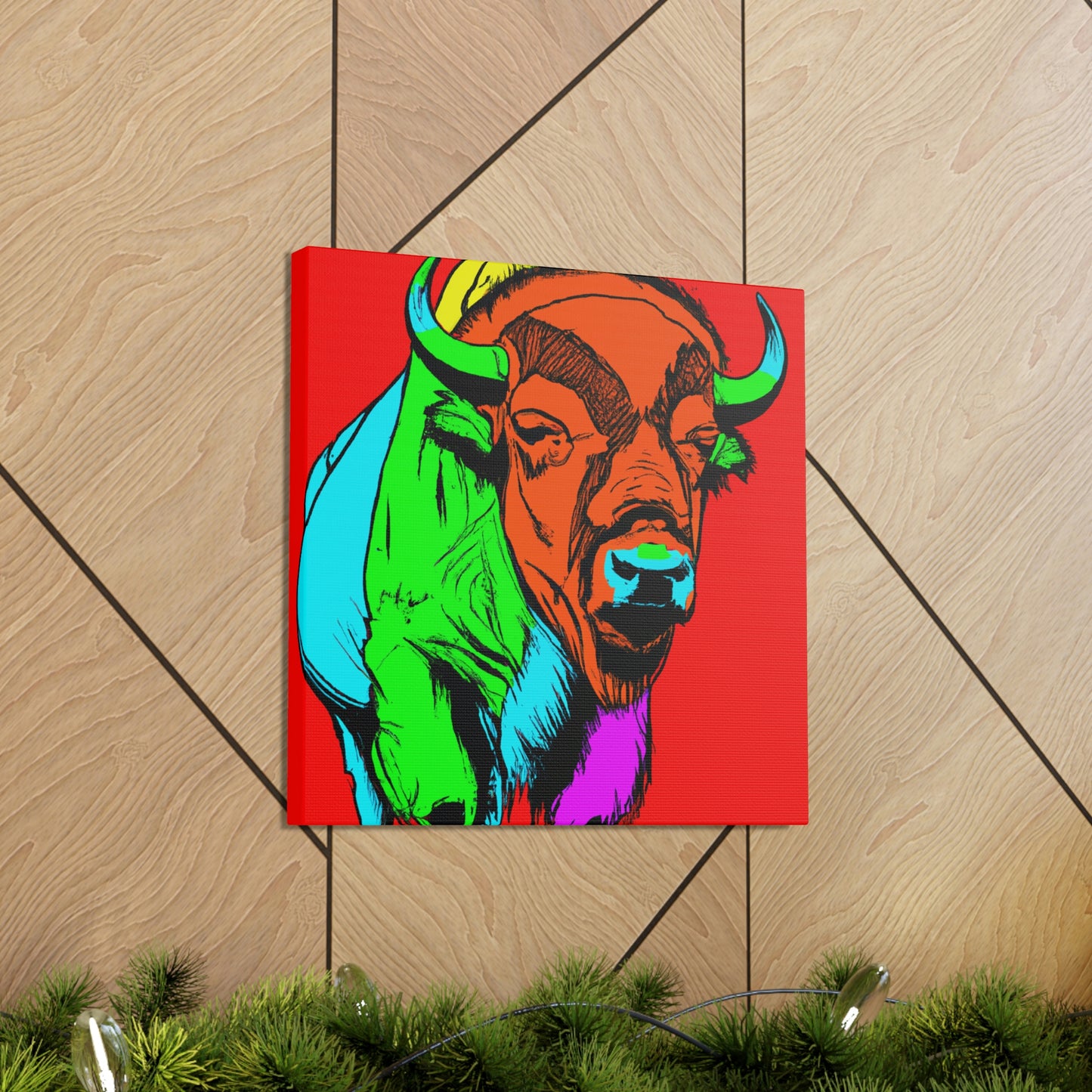 "Buffalo on the Plains" - Canvas