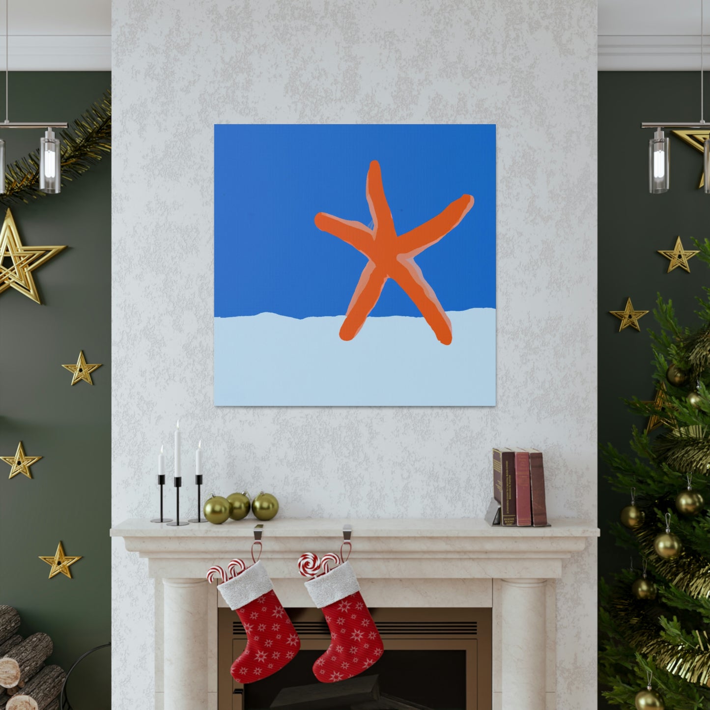 "Starfish in Minimalism" - Canvas