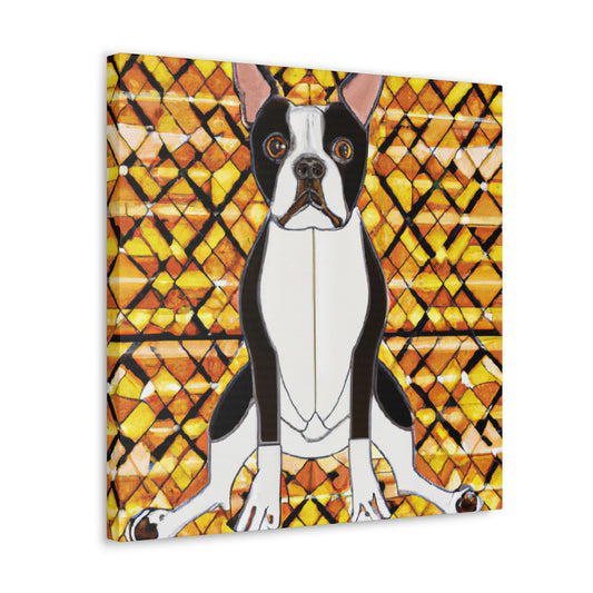 Boston Terrier Bliss - Canvas