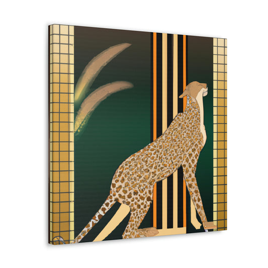 "Cheetah: A Sprinting Symphony" - Canvas