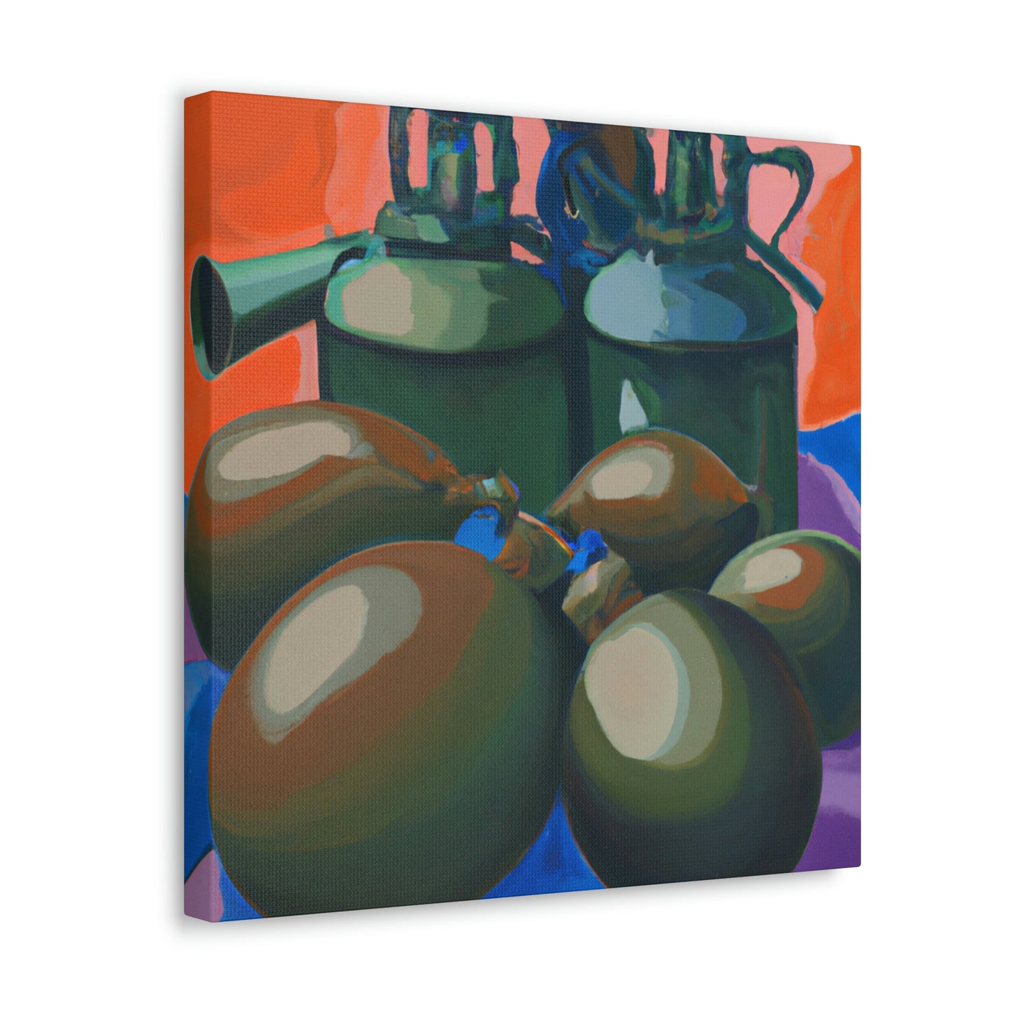 Grenades in Fauvism - Canvas