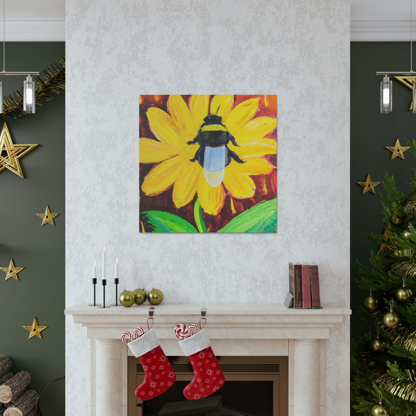 "Bumblebee in Bloom" - Canvas