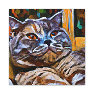 British Shorthair Impression - Canvas