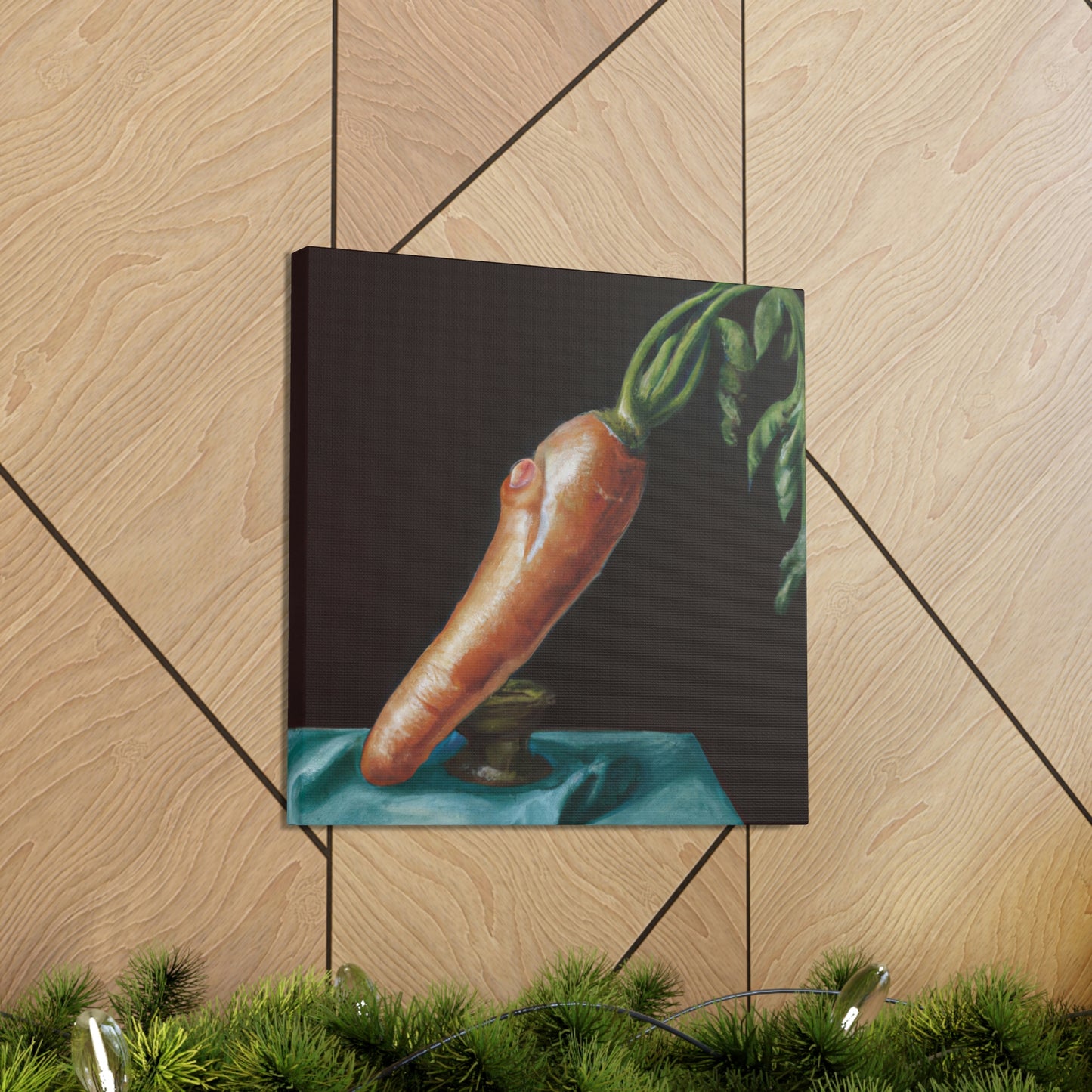 "Carrot Utopia Splendor" - Canvas