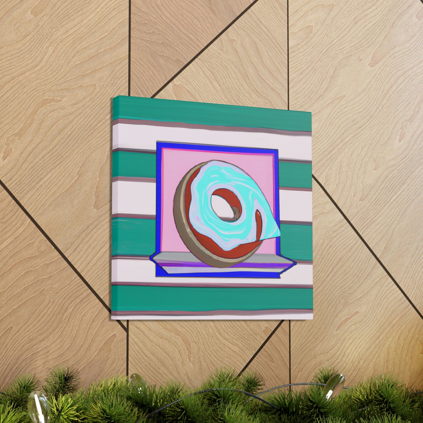 "Doughnuts in Deco-vation" - Canvas