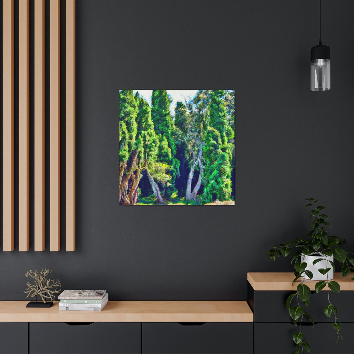 Cypress Haunting Beauty - Canvas