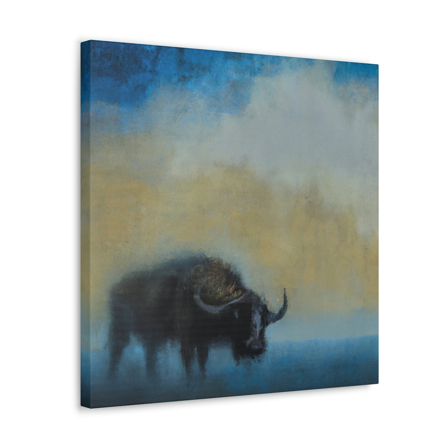 "Buffalo in Steampunk Age" - Canvas