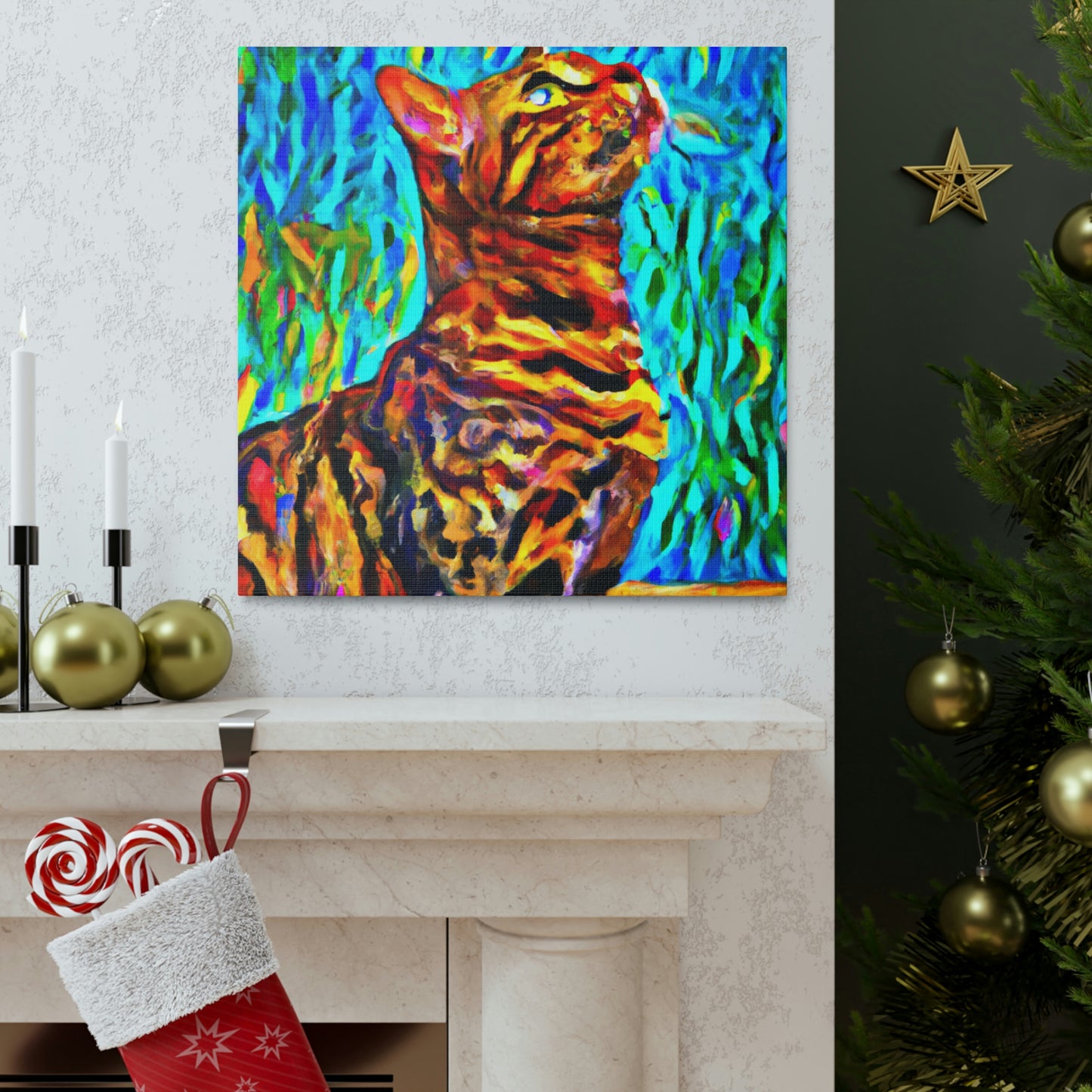 Bengal beauty Fauve - Canvas