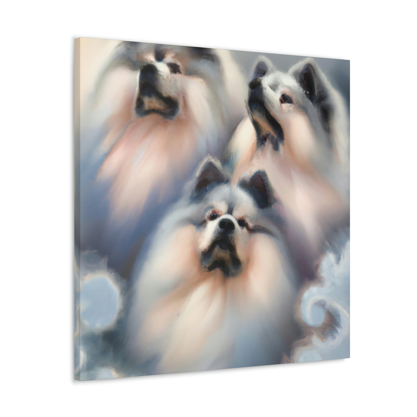 Keeshond Art Deco - Canvas